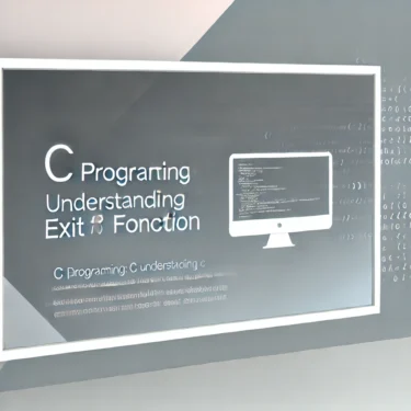 P Gamitin ang exit Function sa C: Mga Exit Code, Paghawak ng Error, at Pinakamainam na Kasanayan