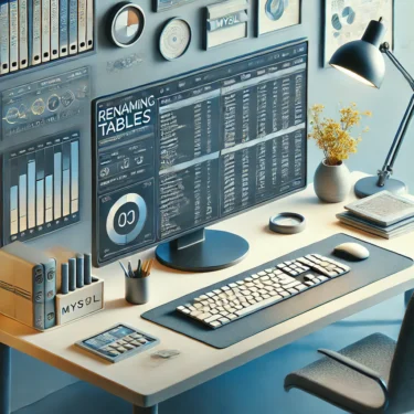 MySQLでテーブル名を変更する方法 | RENAME TABLEとALTER TABLEの使い方と注意点